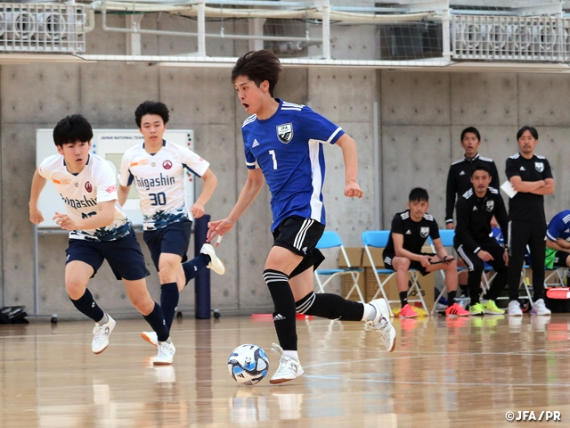 U-19フットサル日本選抜 10日間の活動を全員で走り抜ける