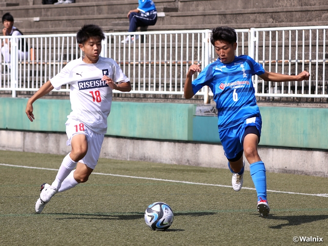 履正社が米子北との僅差のゲームを制して連敗をストップ！　高円宮杯 JFA U-18サッカープレミアリーグ 2023WEST第7節