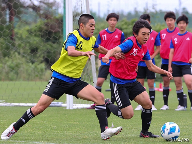 JFA ナショナルトレセンU-14前期を開催