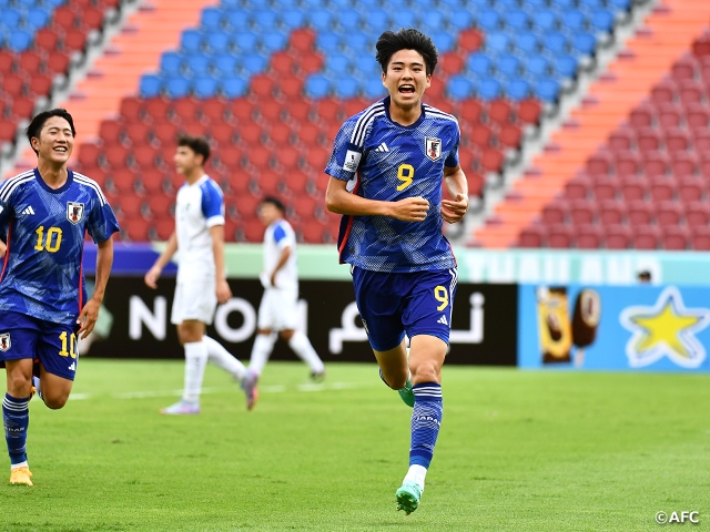 【Match Report】U-17 Japan National Team start off tournament with a draw in the AFC U17 Asian Cup™ Thailand 2023