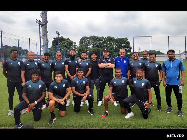 All India Football Federation holds AFC Pro Diploma Course in Japan