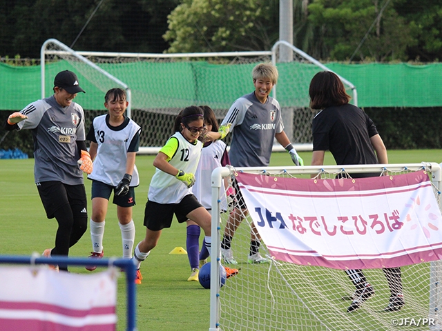 なでしこジャパンGK選手とプレー！JFAなでしこひろば in JFA夢フィールド開催レポート