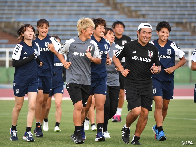 なでしこジャパン 国際親善試合に向け北九州で始動