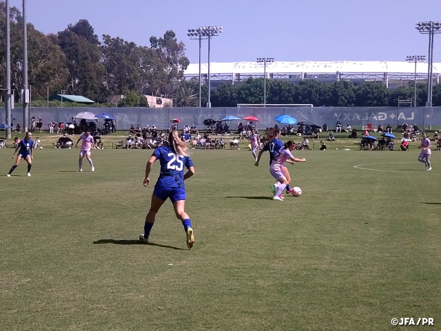 【Match Report】U-16日本女子代表　再びアメリカと対戦し3-3で引き分ける