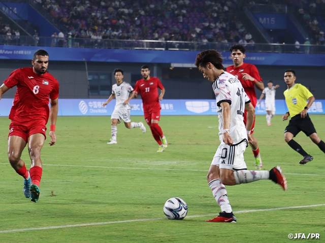 【Match Report】U-22日本代表、パレスチナに勝利してグループDを首位通過！