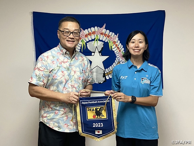 Japanese instructor Ms. SUZUKI Konomi dispatched to the Northern Mariana Islands