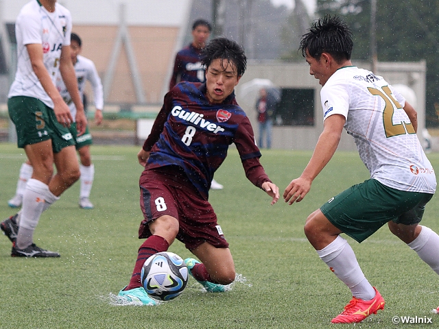 雨中の一戦は堅守・尚志に軍配　高円宮杯 JFA U-18サッカープレミアリーグ 2023EAST第18節