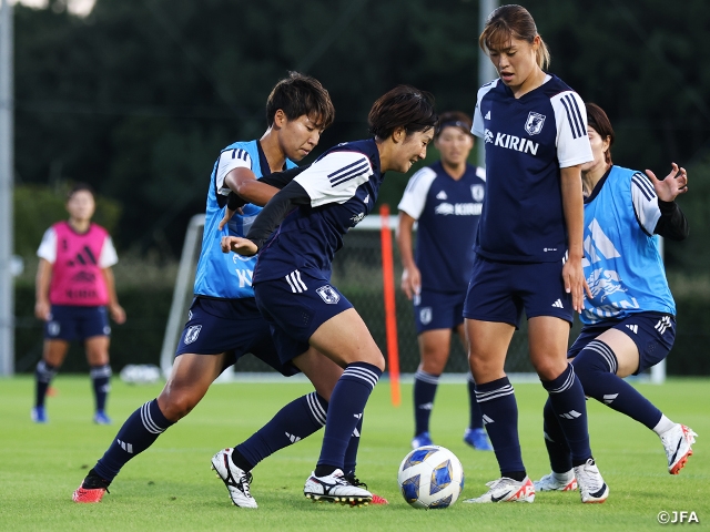 なでしこジャパン　オリンピック アジア2次予選に向け国内で始動