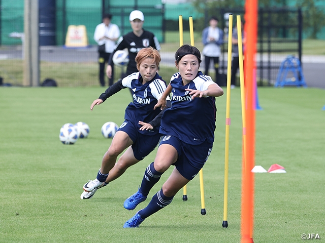 なでしこジャパン　国内トレーニングキャンプは折り返し地点、アジア2次予選への準備を進める