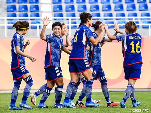 【Match Report】Nadeshiko Japan start off tournament with 7-0 victory over India - Women's Olympic Football Tournament Paris 2024 Asian Qualifiers Round 2