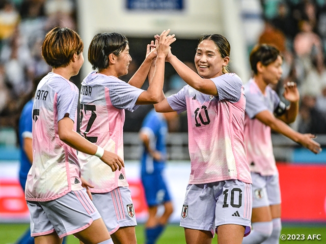 【Match Report】Nadeshiko Japan take big step towards the final round with a 2-0 win over Uzbekistan - Women's Olympic Football Tournament Paris 2024 Asian Qualifiers Round 2