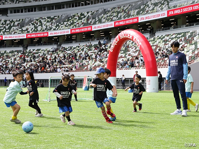 JFAユニクロサッカーキッズ in 東京を開催