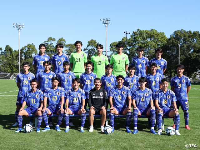 U-17日本代表　FIFA U-17 ワールドカップ インドネシア 2023にむけて活動開始