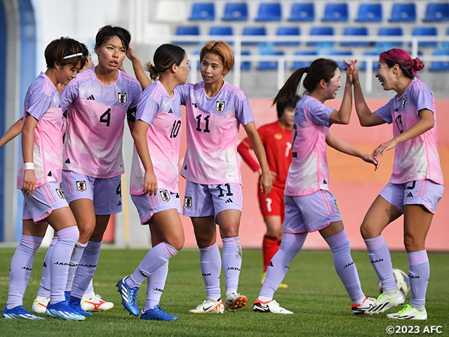 【Match Report】Nadeshiko Japan reach final round with win over Vietnam - Women's Olympic Football Tournament Paris 2024 Asian Qualifiers Round 2
