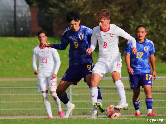 【Match Report】U-15日本代表　U-15スイス代表に3-1で勝利　バル・ド・マルヌ トーナメント 2023