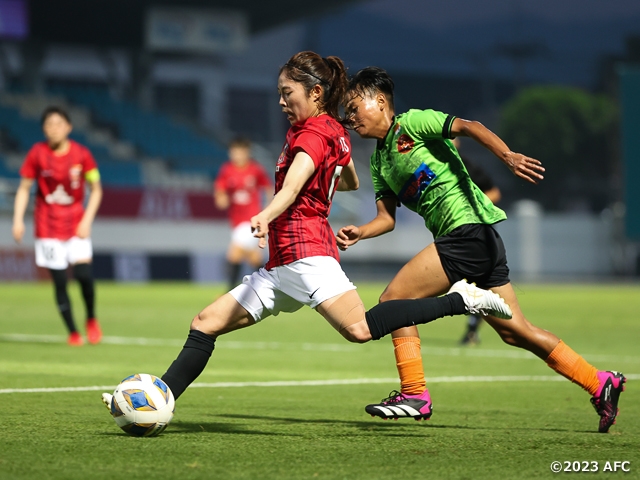 浦和が3戦全勝で決勝に進出　AFC Women’s Club Championship 2023 - Invitational Tournament