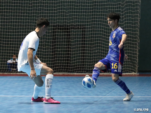 Japan Futsal National Team Claims Victory in First Leg of Friendly Match Against Uzbekistan, Host of FIFA Futsal World Cup 2024 | International Tour Report by JFA