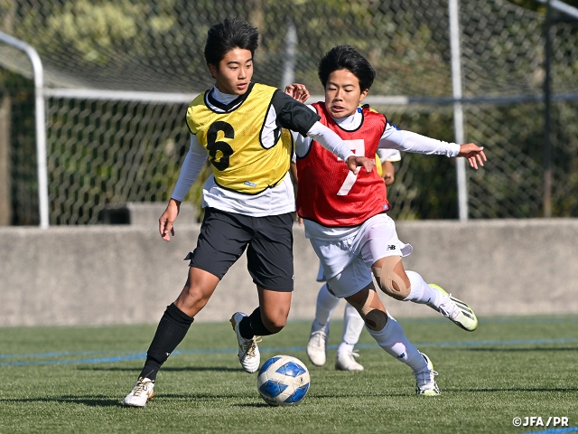 JFA 2023年 ナショナルトレセンU-14後期を開催