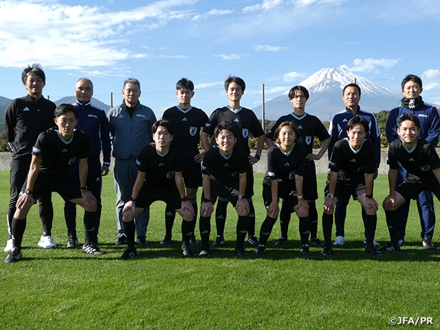 U-20審判員秋季研修会をナショナルトレセンU-14/U-13のJヴィレッジと時之栖で実施