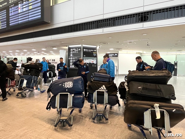 Argentina Futsal National Team arrive in Japan ahead of International Friendly Match (12/14＠Tokyo, 12/17＠Hokkaido)