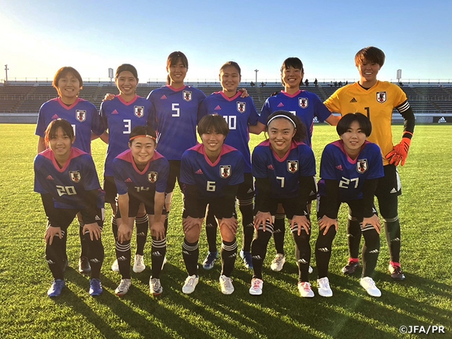 U-19日本女子代表候補 トレーニングマッチを実施し活動を締めくくる