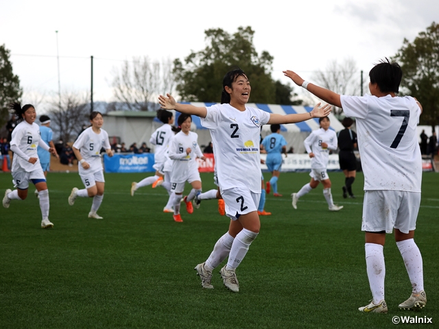 I神戸とRESCの関西2チームが準決勝進出を決める　高円宮妃杯 JFA 第28回全日本U-15女子サッカー選手権大会準々決勝