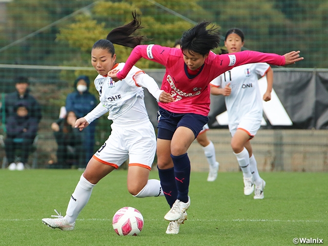 神戸やC大阪がベスト4に進出　JFA 第27回全日本U-18 女子サッカー選手権大会準々決勝