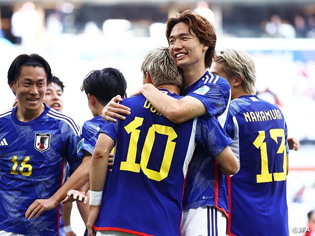 【Match Report】3-1 win over Bahrain sends SAMURAI BLUE through to the quarterfinals of the AFC Asian Cup Qatar 2023