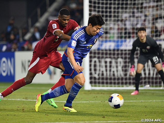 【Match Report】U-23 Japan National Team defeat host nation to reach semi-finals of the AFC U23 Asian Cup Qatar 2024™