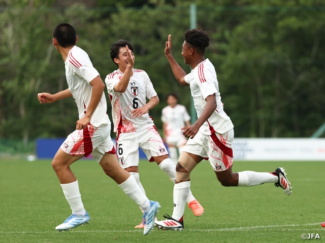 【Match Report】U-16日本代表 第2戦はコートジボワールに快勝　U-16インターナショナルドリームカップ2025 JAPAN