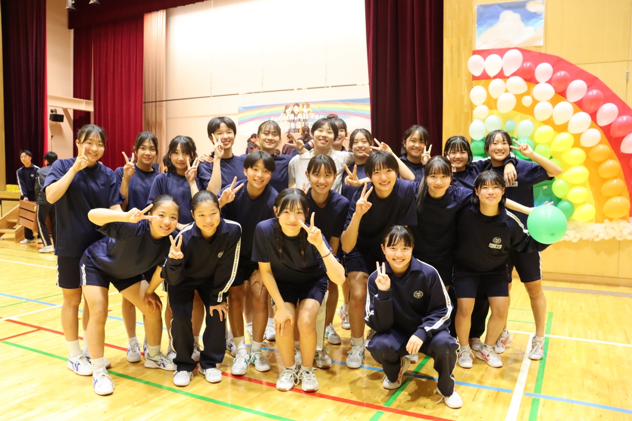 楢葉中 ゆずり葉祭