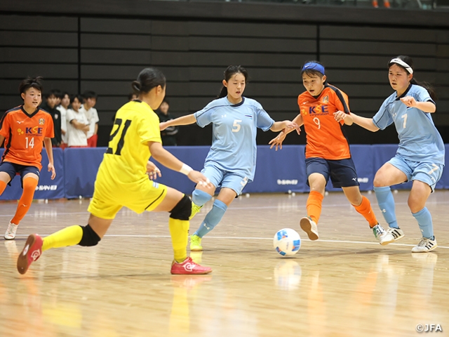 JFA 第16回全日本U-15女子フットサル選手権大会の戦いがスタート!ベスト4が顔をそろえる