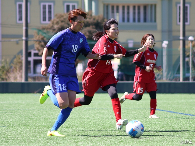 決勝に進むチームが決定 JFA 第37回全日本O-30女子サッカー大会