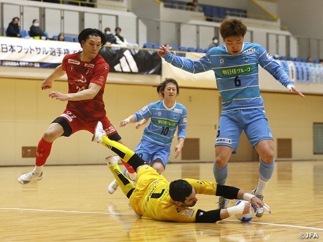 準々決勝に進むチームが決定　JFA 第31回全日本フットサル選手権大会