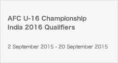 AFC U-16 Championship India 2016 Qualifiers