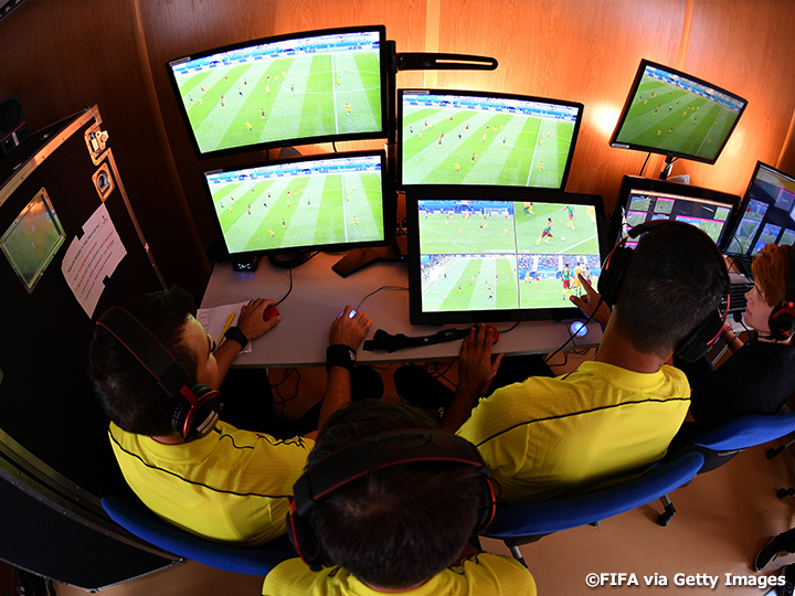 ビデオアシスタントレフェリー解説映像