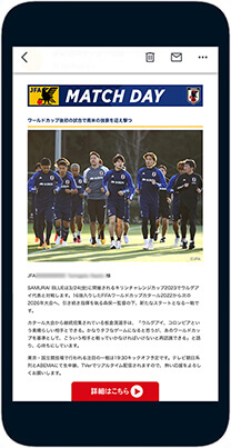 試合情報メール