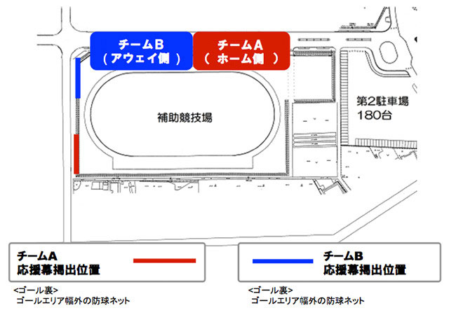 ケーズデンキスタジアム水戸　補助競技場