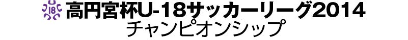 高円宮杯U-18サッカーリーグ2014　チャンピオンシップ