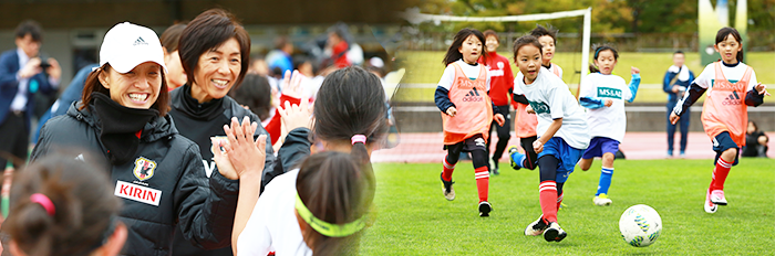女子サッカーレガシープログラム in 長崎
