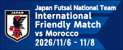 国際親善試合 [11/6、11/8]