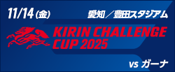 キリンチャレンジカップ2025 [11/14]