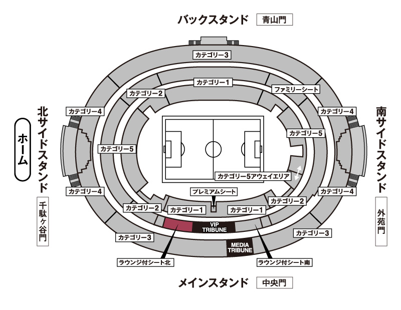 選手と交流付き！ときめきシート座席図