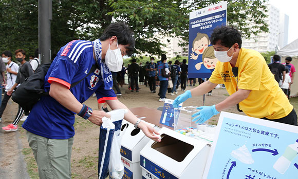 気候変動の緩和対策の活動イメージ