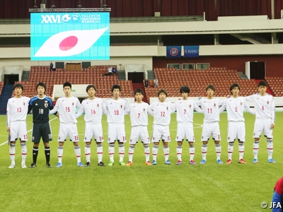 U 18日本代表 ギリシャ代表に劇的勝利 グループを1位で突破 Jfa 公益財団法人日本サッカー協会