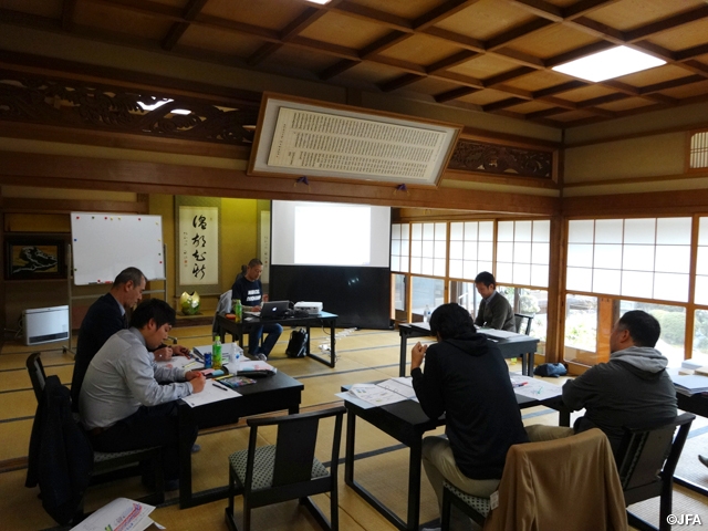 広島県サッカー協会がJFAスポーツマネジャーズカレッジ・サテライト講座を実施