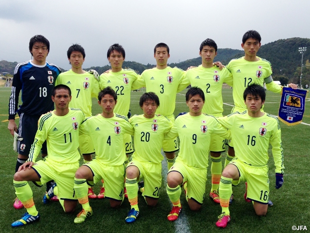 U-17日本代表　2014サニックス杯国際ユースサッカー大会　グルーリーグ第3戦結果
