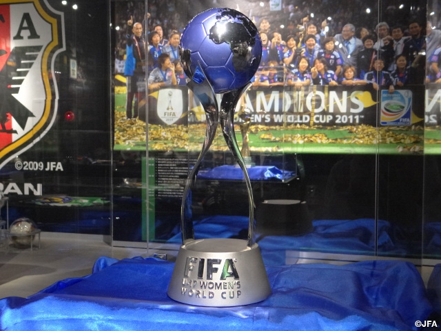 日本サッカーミュージアム Fifa U 17女子ワールドカップトロフィー 展示のお知らせ Jfa 公益財団法人日本サッカー協会