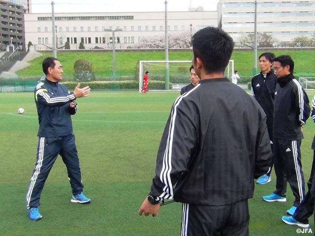 The 1st Main Referee Training for J-League for 2014 held