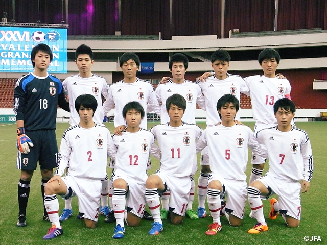U-18日本代表　ギリシャ代表に劇的勝利！グループを1位で突破！